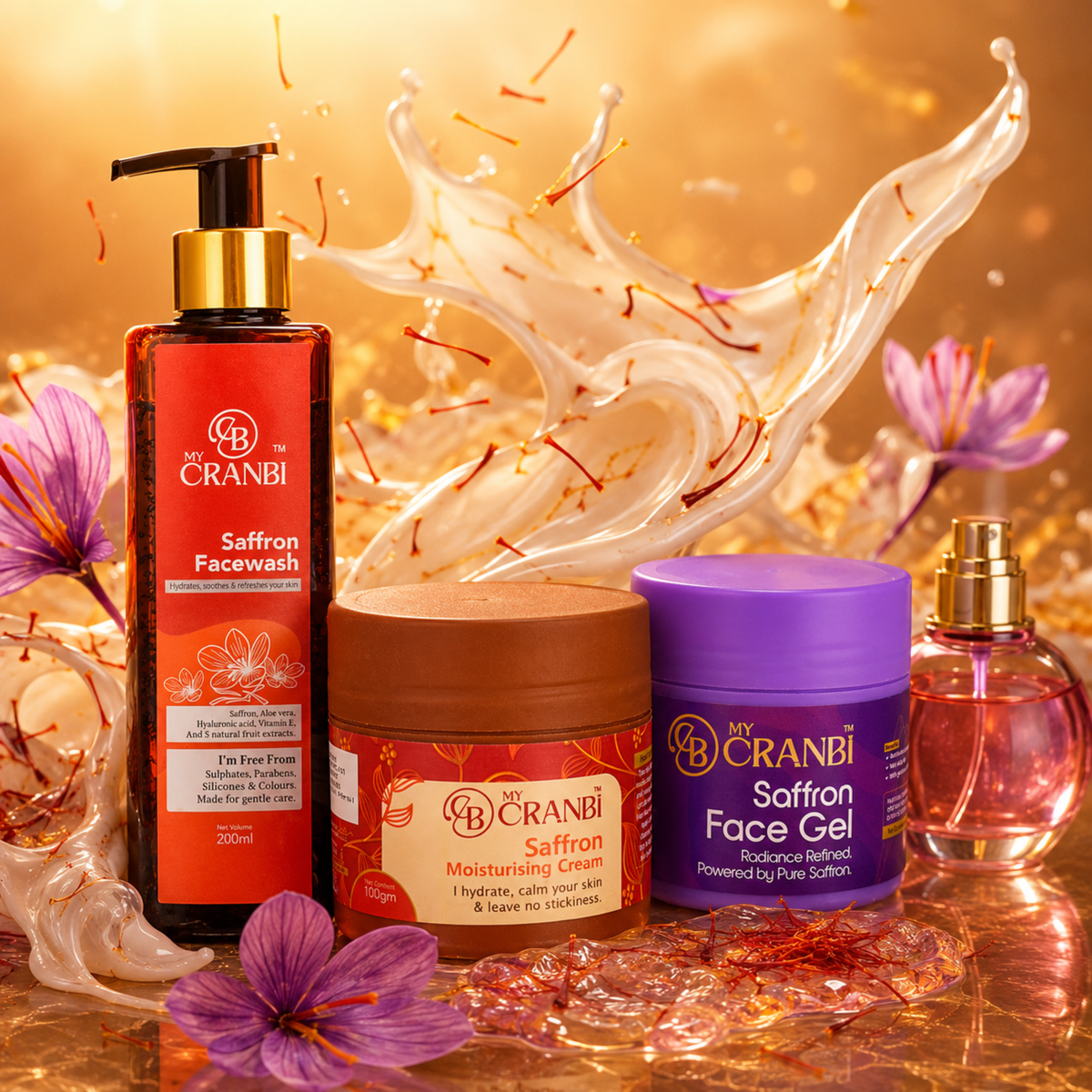 Saffron Glow Ritual bundle