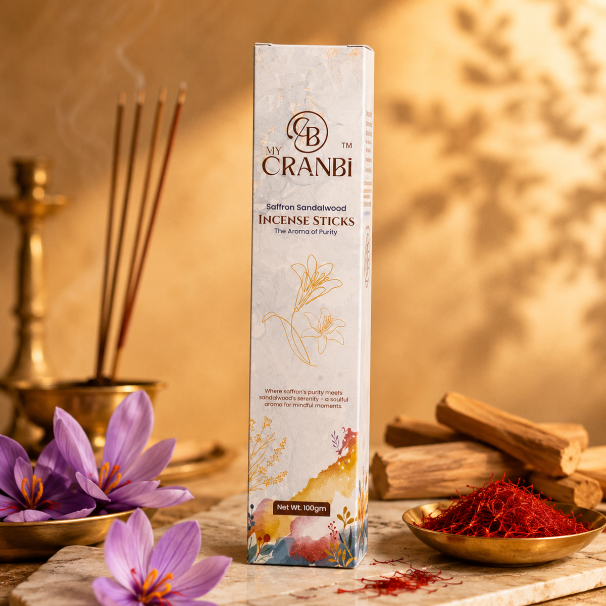 My Cranbi Saffron Sandalwood Incense Sticks product photo 31